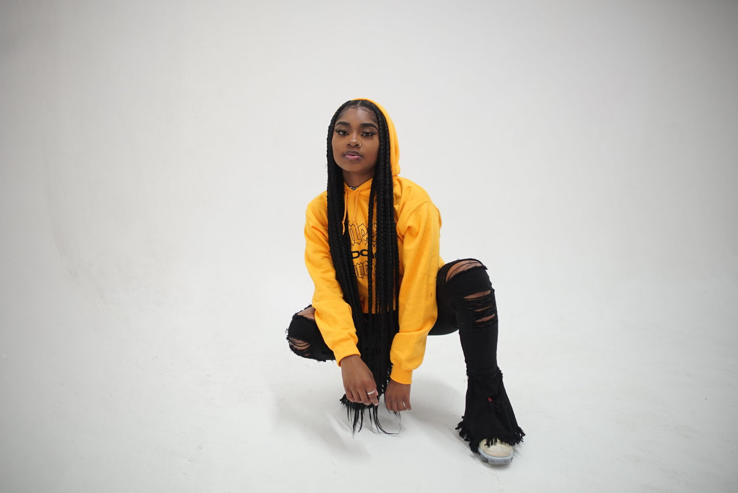 STREETS DON'T LOVE YOU - GOLD HOODIE