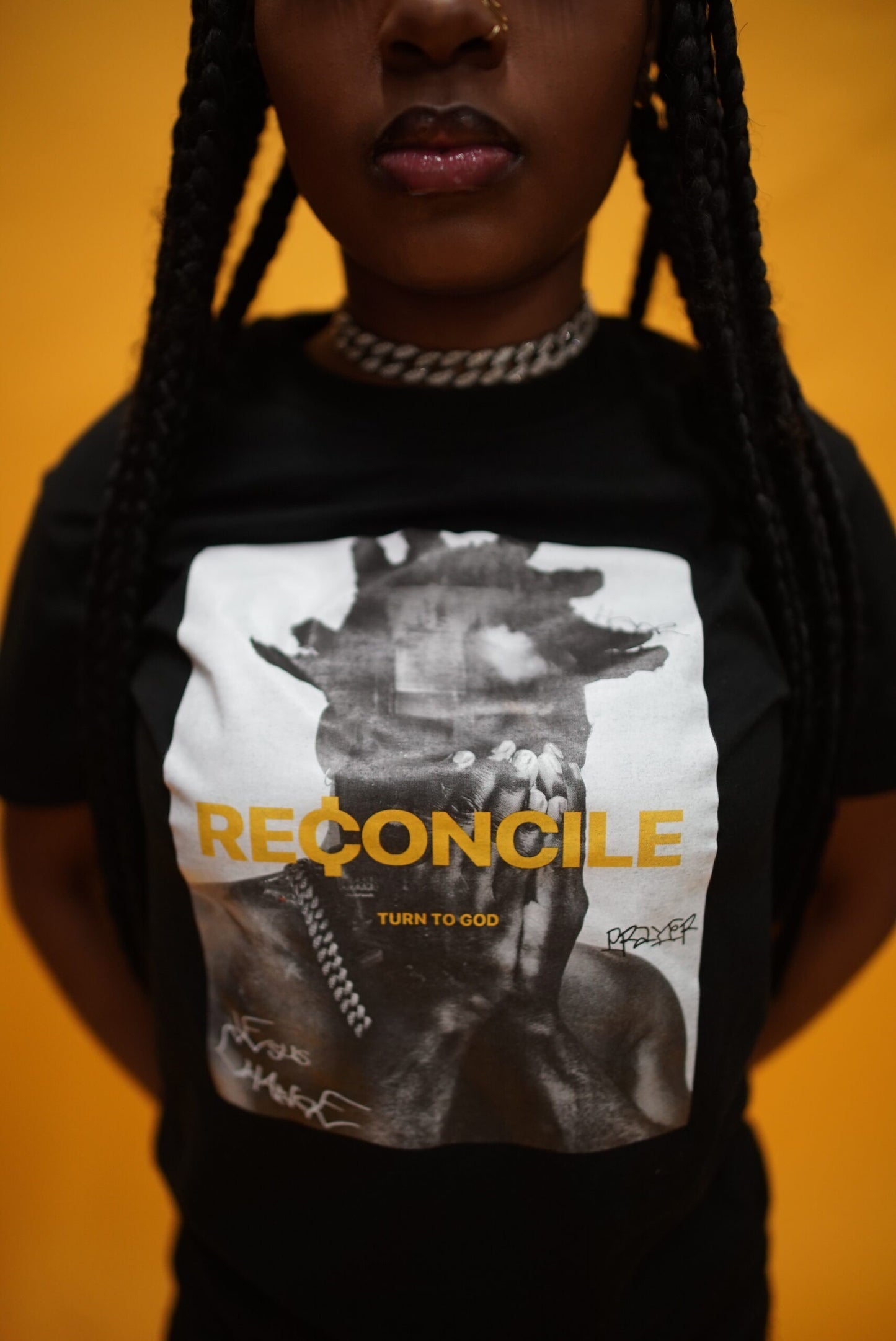 Turn To God - Black Tee