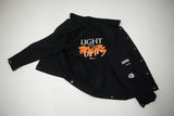 LIGHT OF THE TRENCHES - BLACK JEAN JACKET