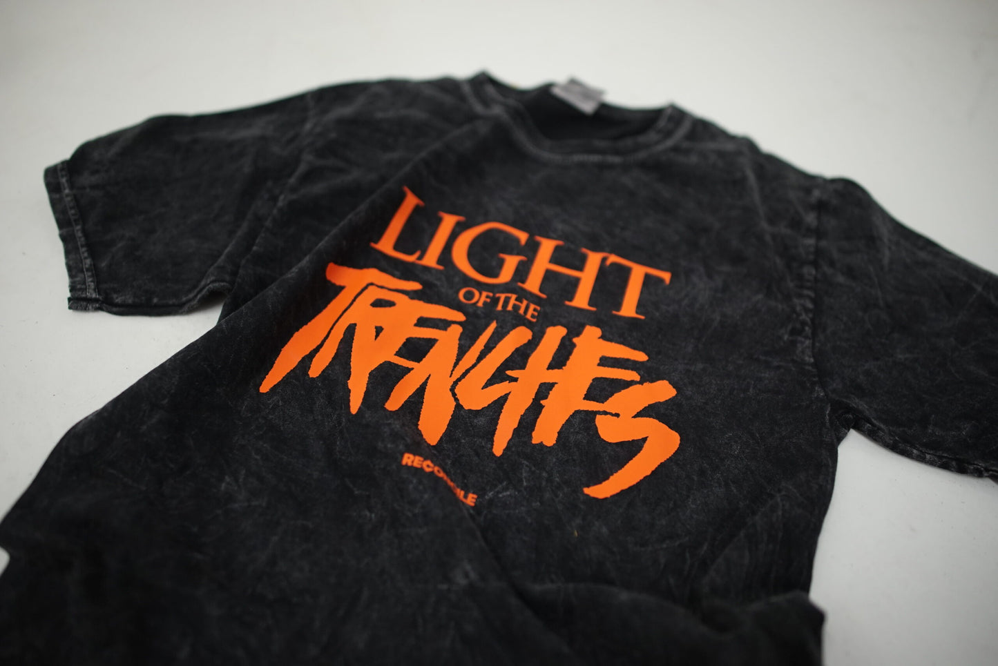 LIGHT OF THE TRENCHES TEE - DENIM ORANGE