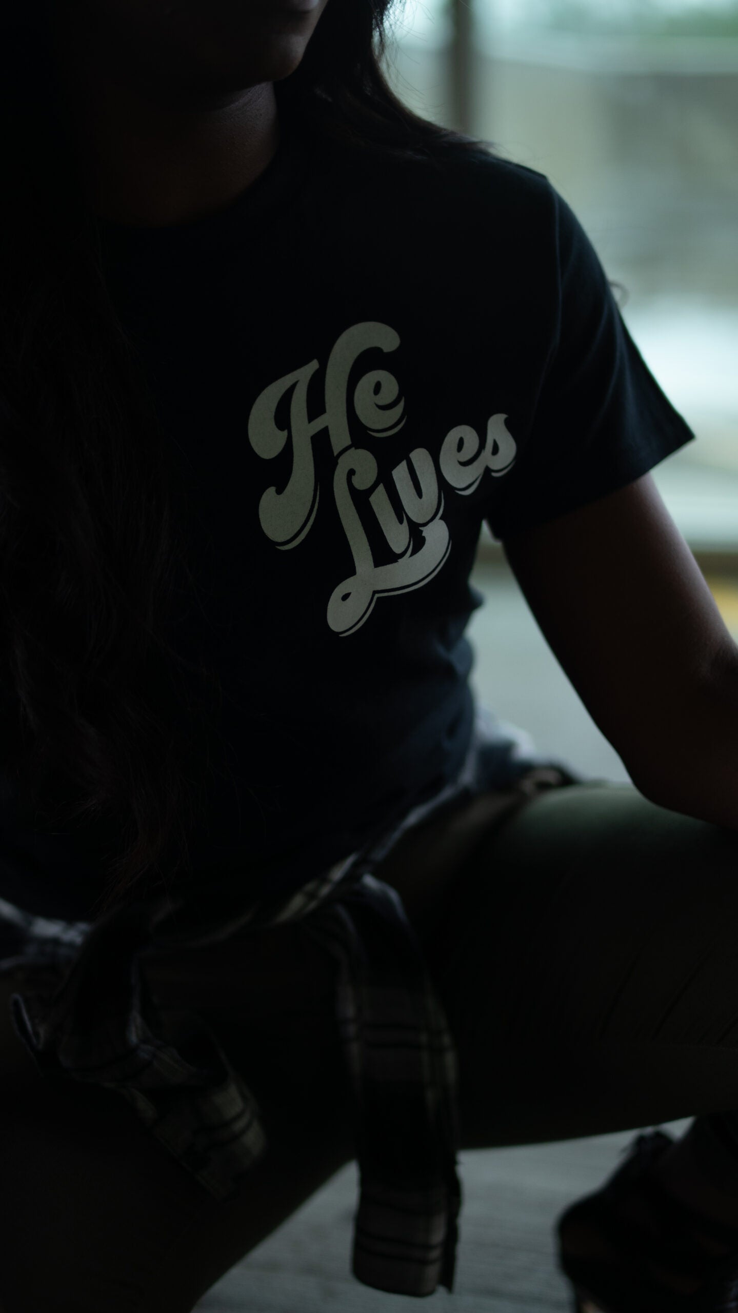 He Lives in Me - Tee (BLACK)