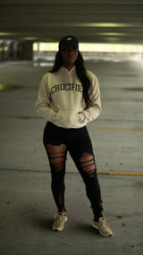 CRUCIFIED. HOODIE (SAND)