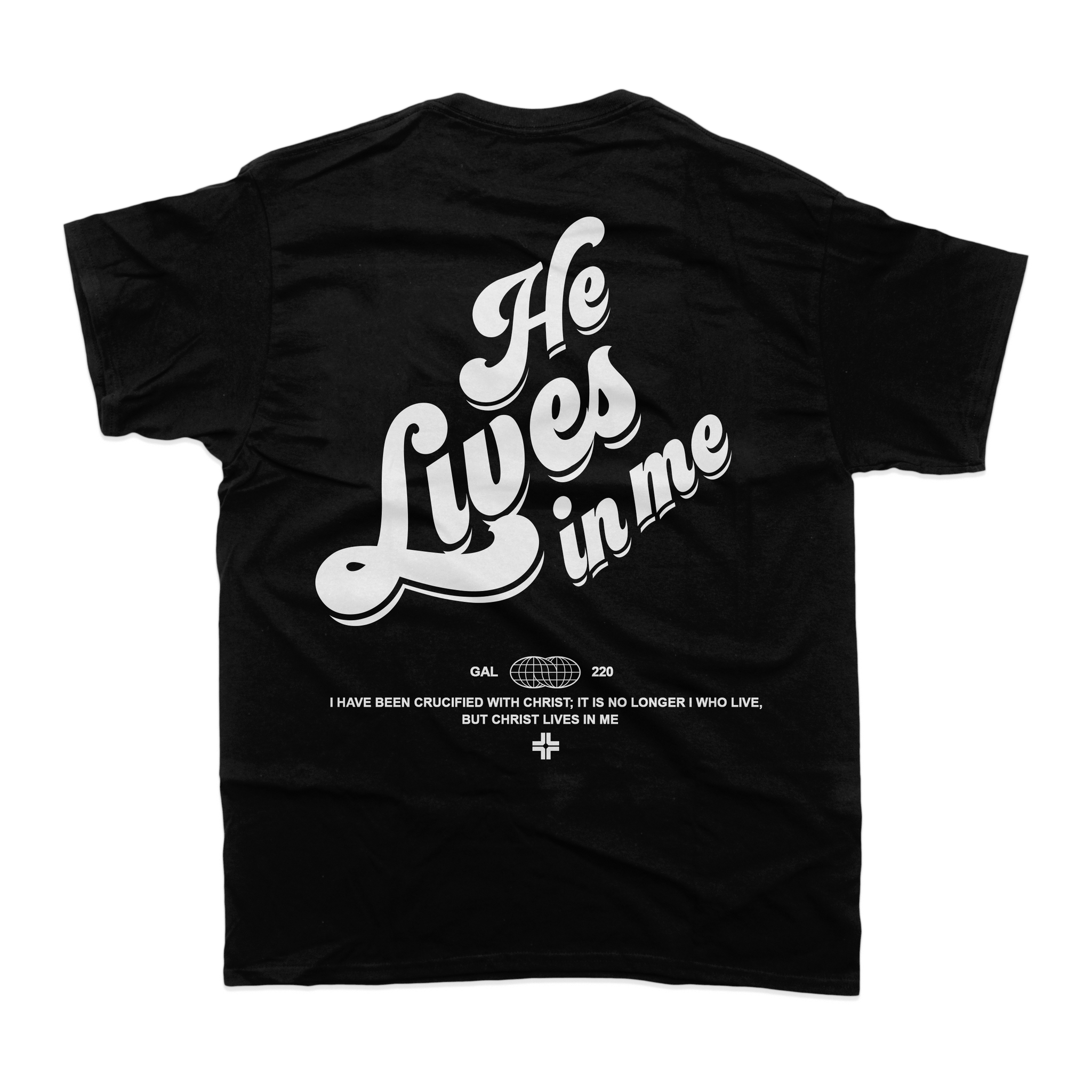 He Lives in Me - Tee (BLACK)