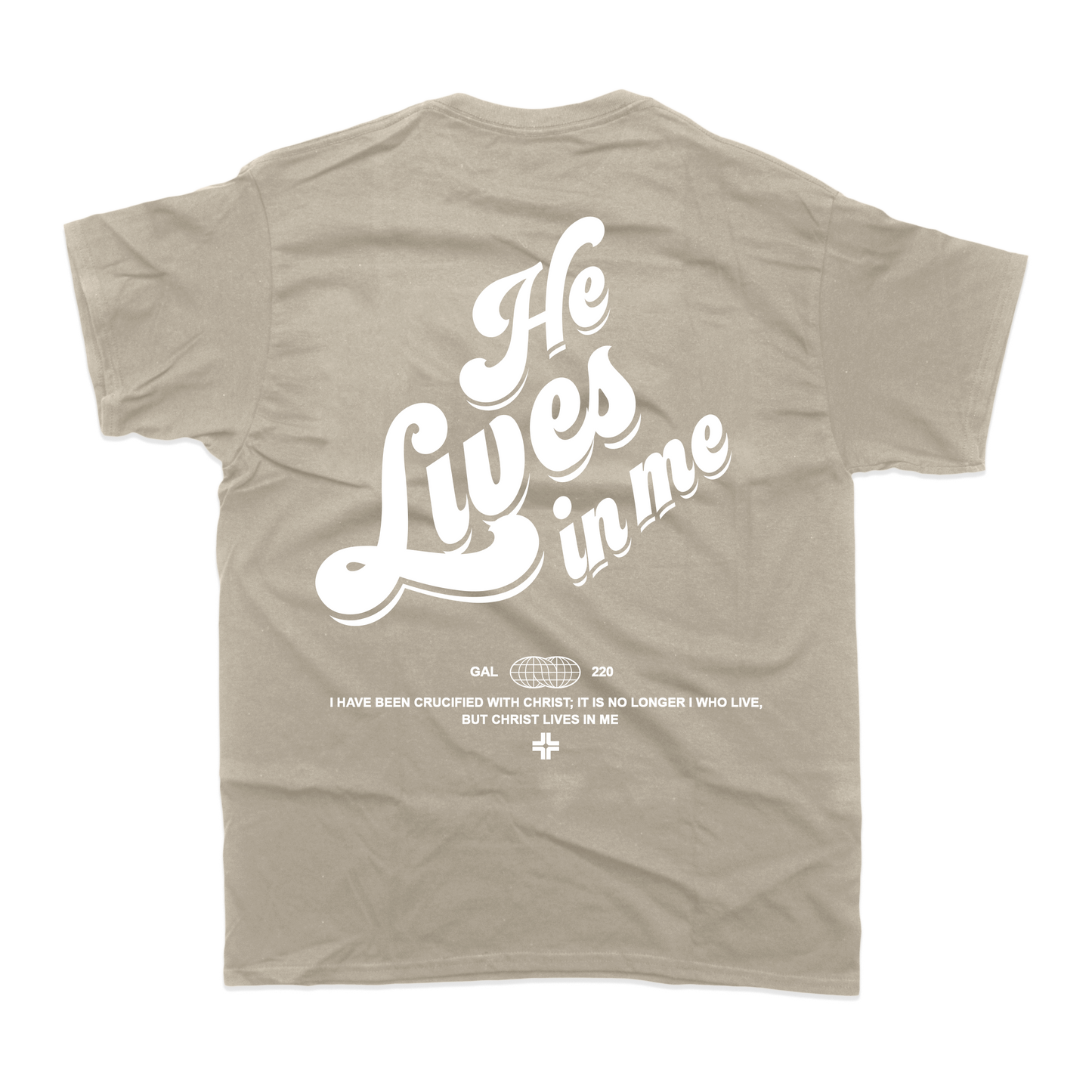 He Lives in Me - Tee (BLACK)