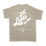 He Lives in Me - Tee (BLACK)