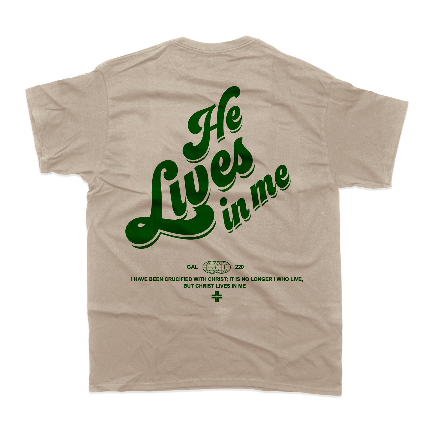 He Lives in Me - Tee (BLACK)