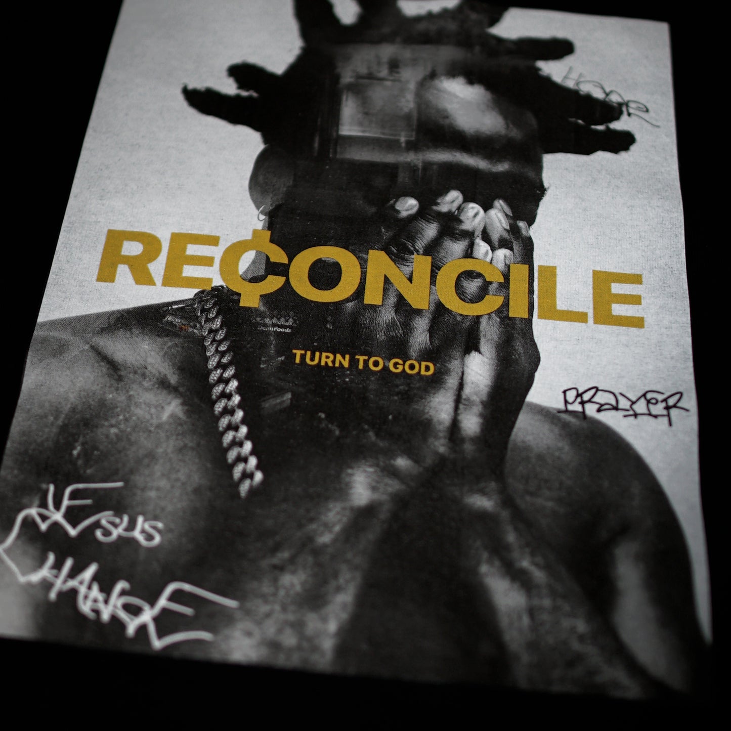 Turn To God - Black Tee